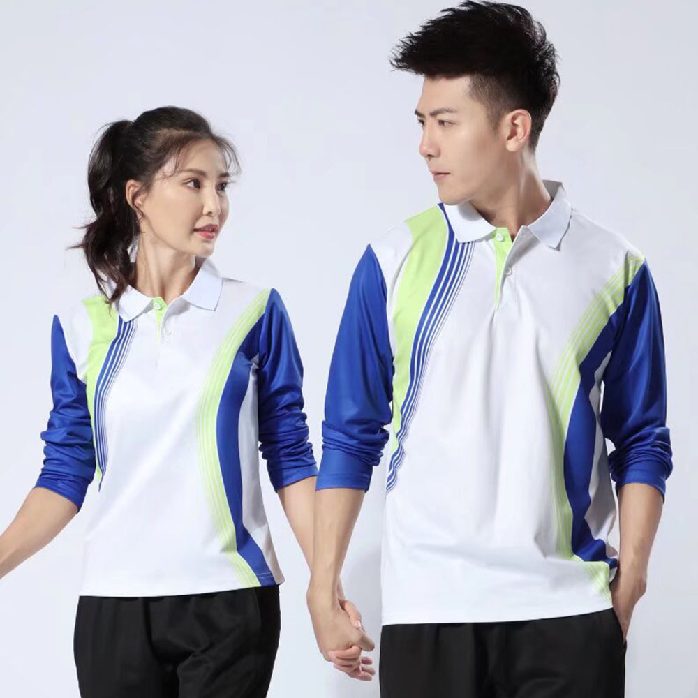 Table Tennis Uniform - قميص تنس الريشة بأكمام طويلة للرجال