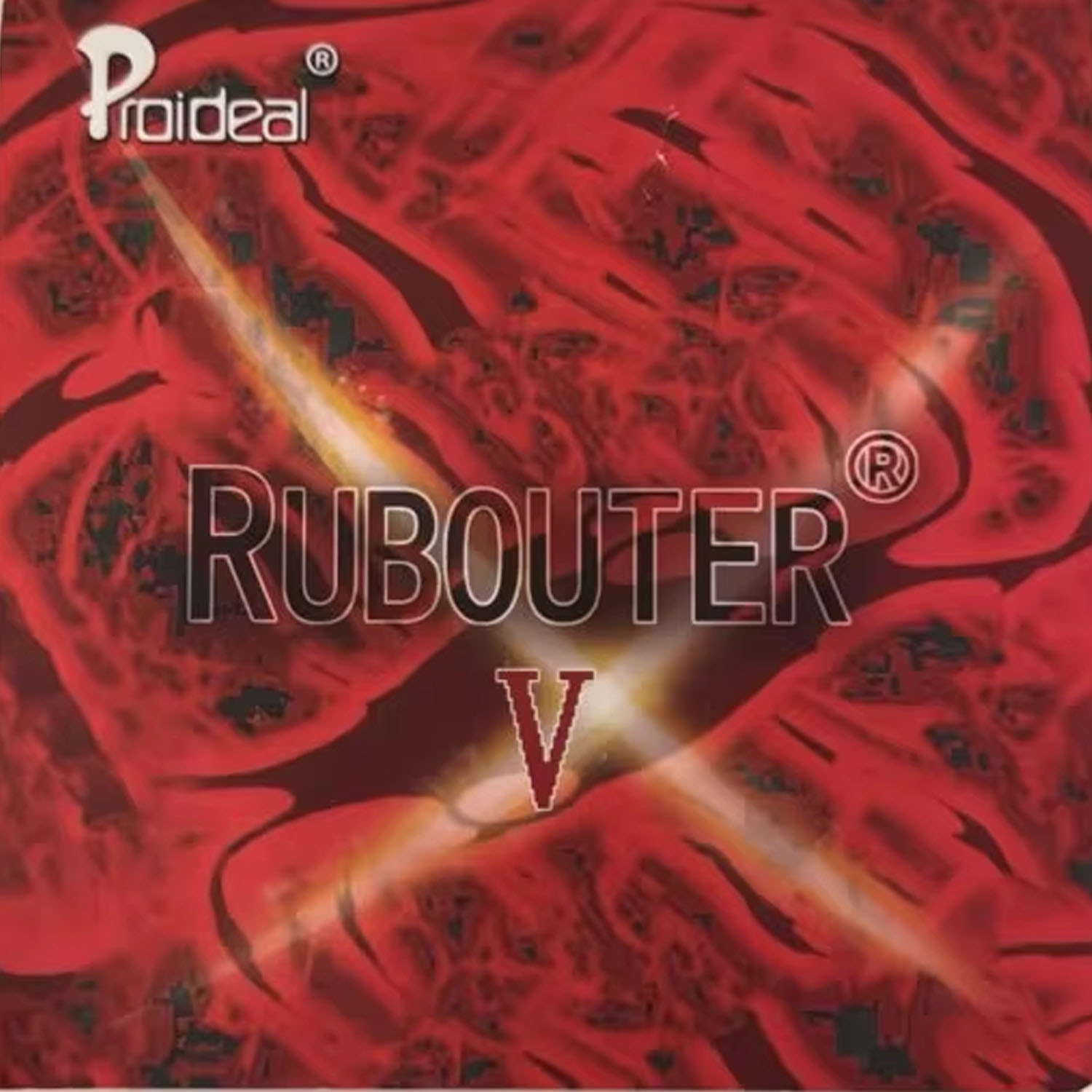 Table Tennis Pro - مطاط تنس الطاولة بروآيديال RUBOUTER V