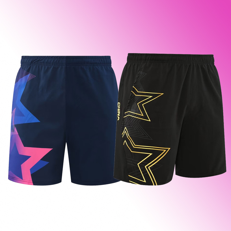 Table Tennis Uniform - شورت تنس الطاولة الجديد بتصميم التنين،
