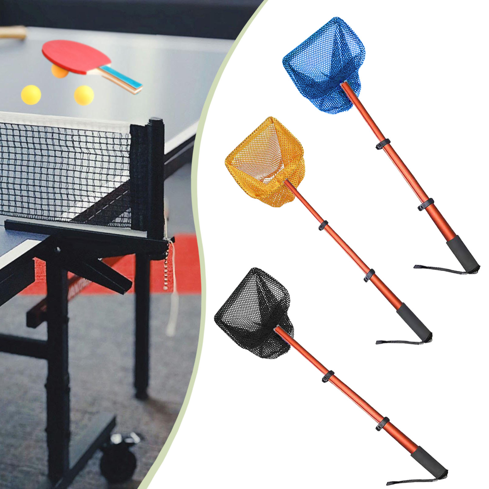 Table Tennis Online - شبكة لالتقاط كرات تنس الطاولة مع