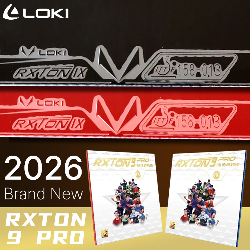 Table Tennis Pro - مطاط تنس الطاولة LOKI RXTON 9