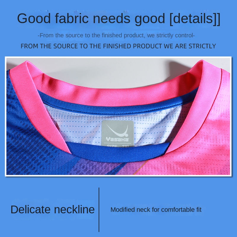 زي منافسة تنس طاولة ياساكا ، ت - مراجعة Table Tennis Uniform وسعره