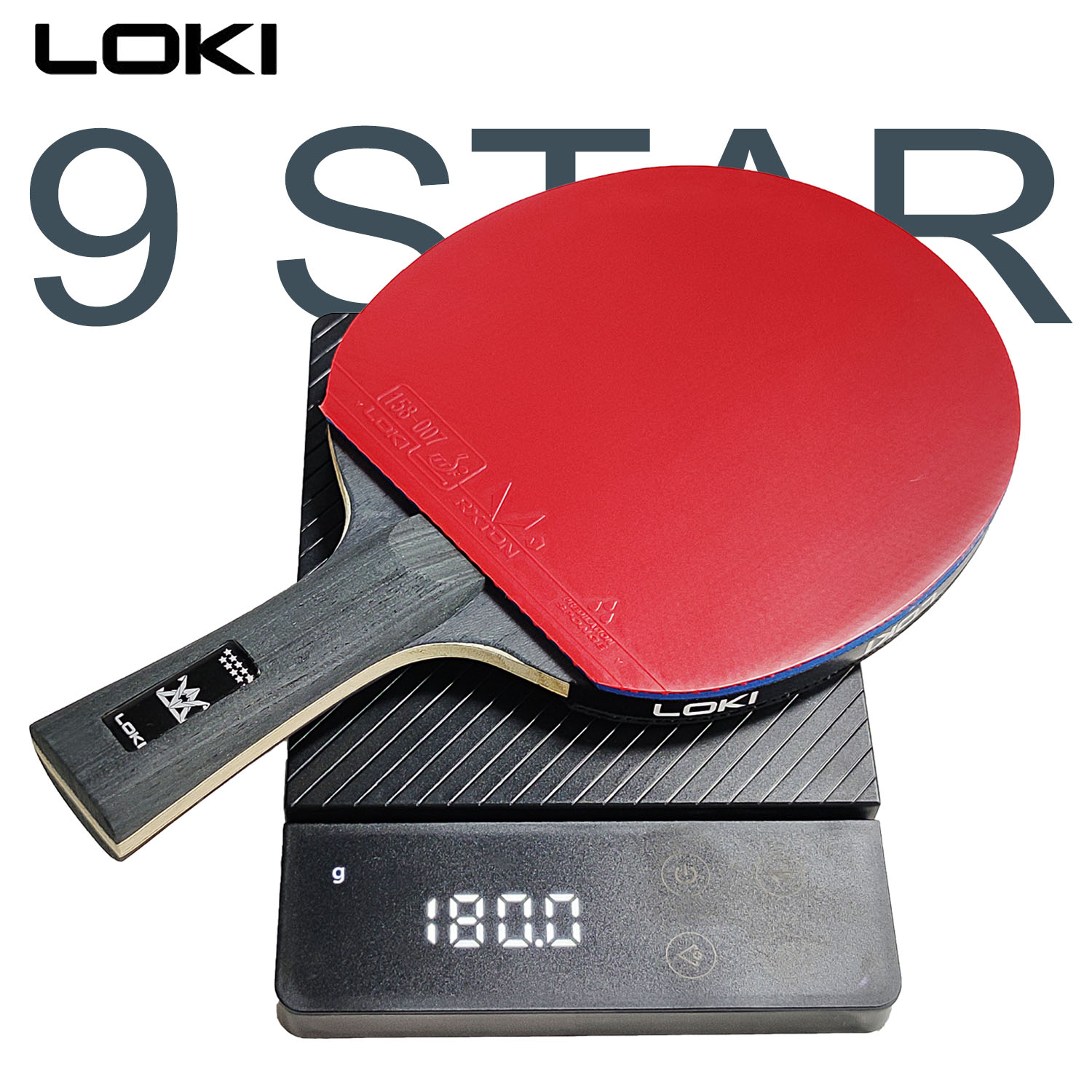 مضرب تنس طاولة LOKI 9 نجوم احت - مراجعة Table Tennis Eleven وسعره