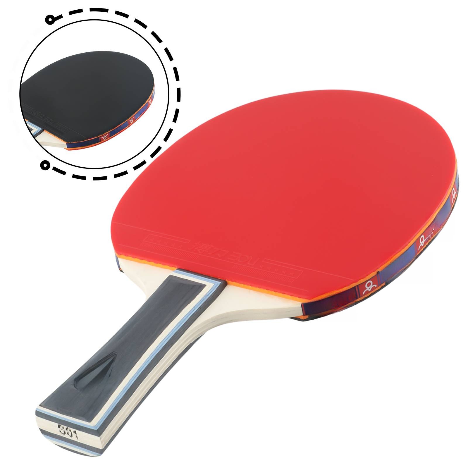 مضرب تنس طاولة بات، لاصق عكسي، - مراجعة Table Tennis Pc وسعره