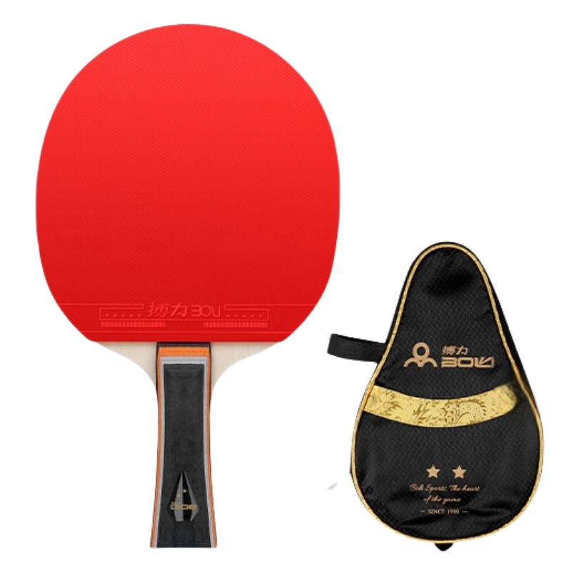 مضرب تنس طاولة مع حقيبة، 2 نجم - مراجعة Table Tennis Grip Types وسعره