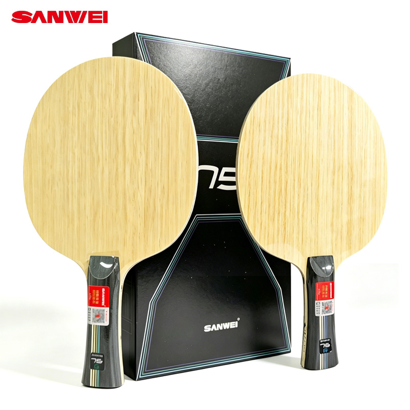 SANWEI 75R 75G مضرب تنس طاولة  - مراجعة Table Tennis Eleven وسعره