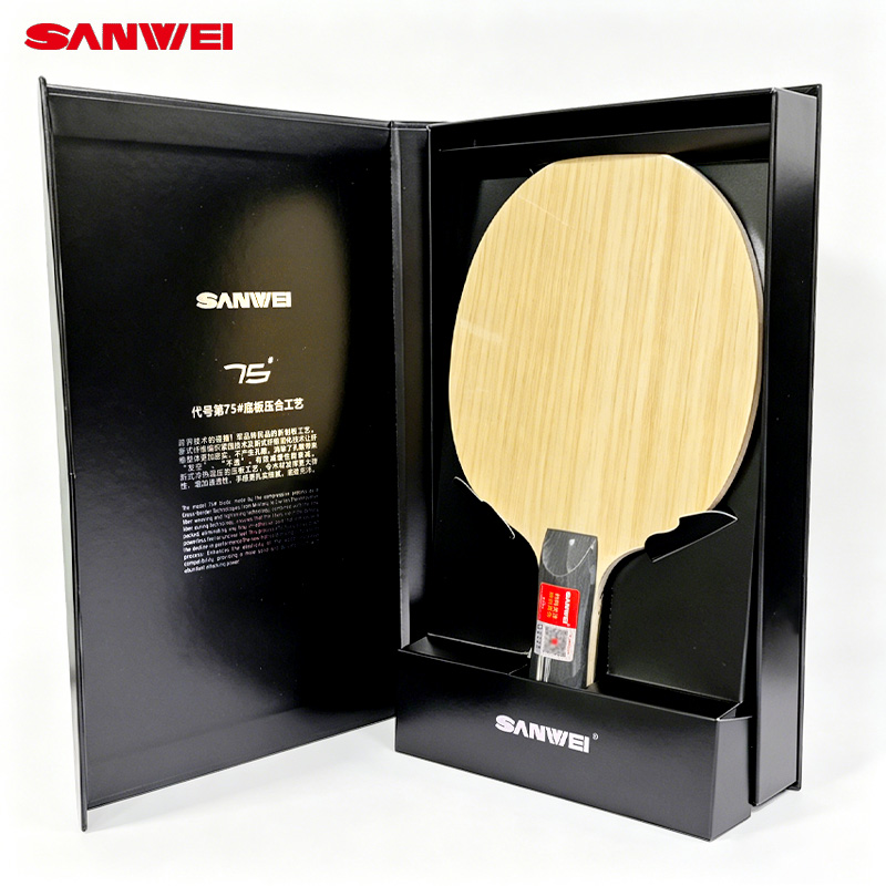 SANWEI 75R 75G مضرب تنس طاولة  - مراجعة Table Tennis Eleven وسعره
