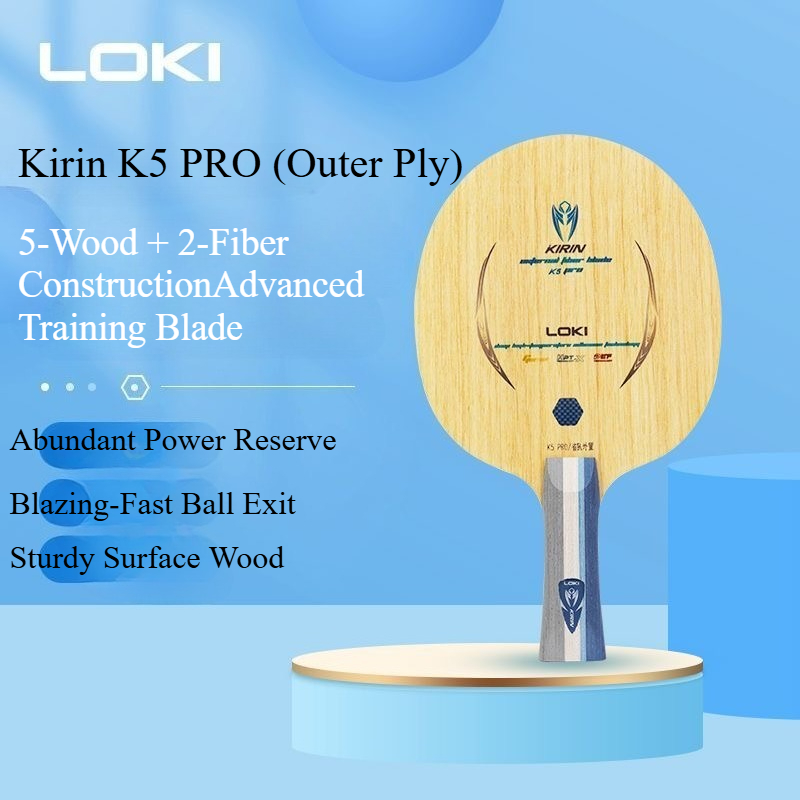LOKI Kirin K5 PRO شفرة تنس الط - مراجعة Table Tennis Paddles وسعره