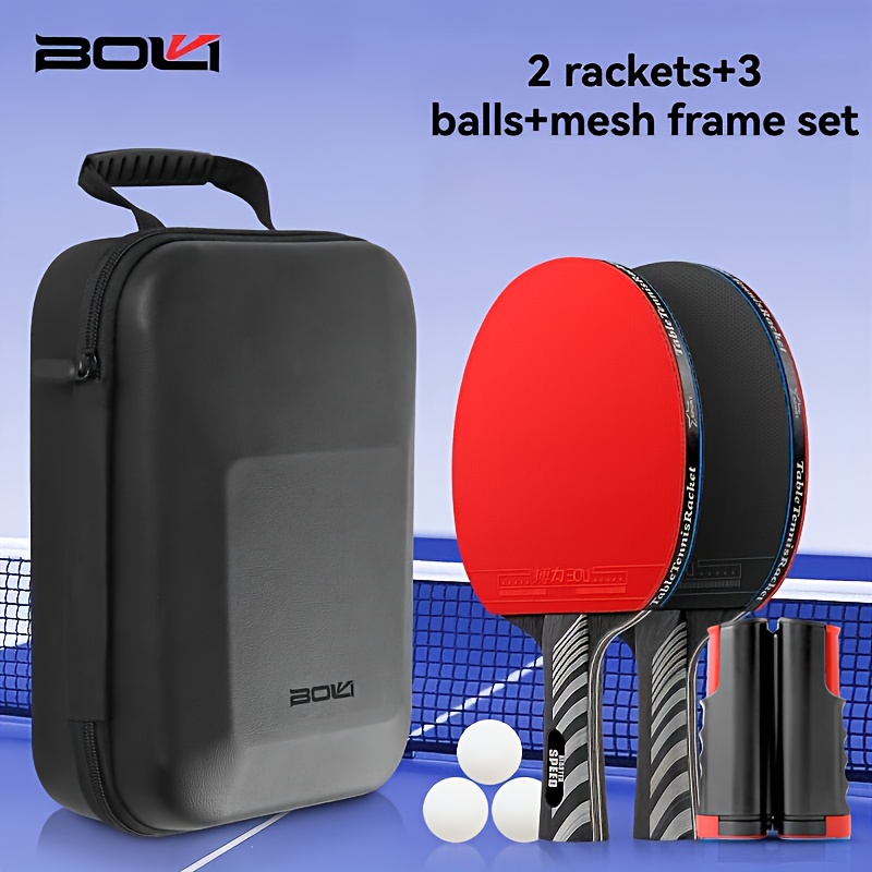 مجموعة مضارب تنس الطاولة بولي  - مراجعة Table Tennis Online وسعره