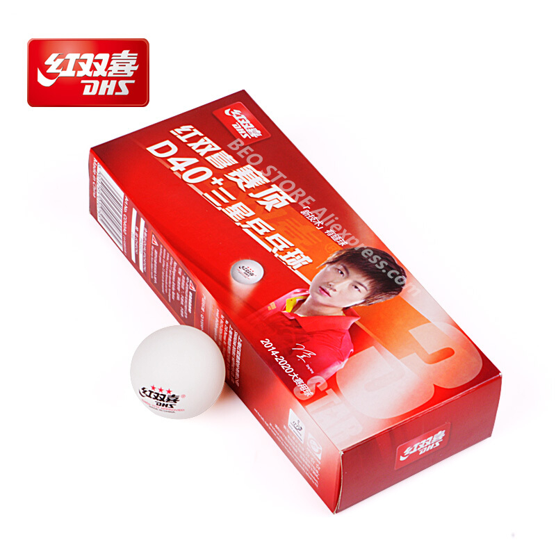 DHS 3 نجوم D40 + تنس طاولة الك - مراجعة Table Tennis Balls وسعره